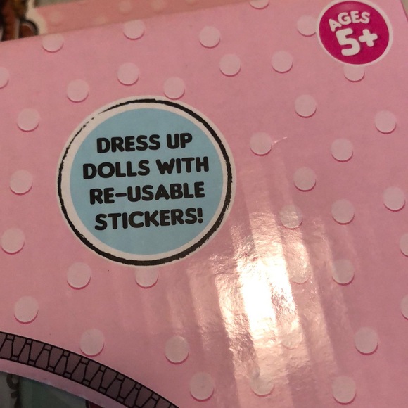 LoL Surprise Dress Up Dolls Reusable Stickers NEW - Picture 3 of 4